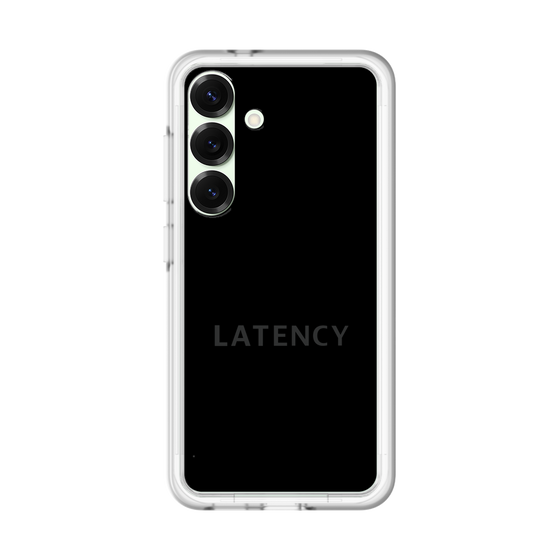 スリムプロテクションプレミアムケース［ LATENCY - Logotype - Black ］