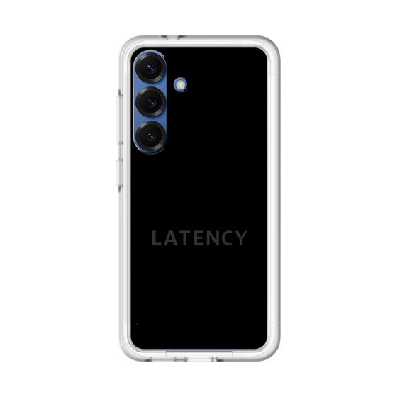 スリムプロテクションプレミアムケース［ LATENCY - Logotype - Black ］