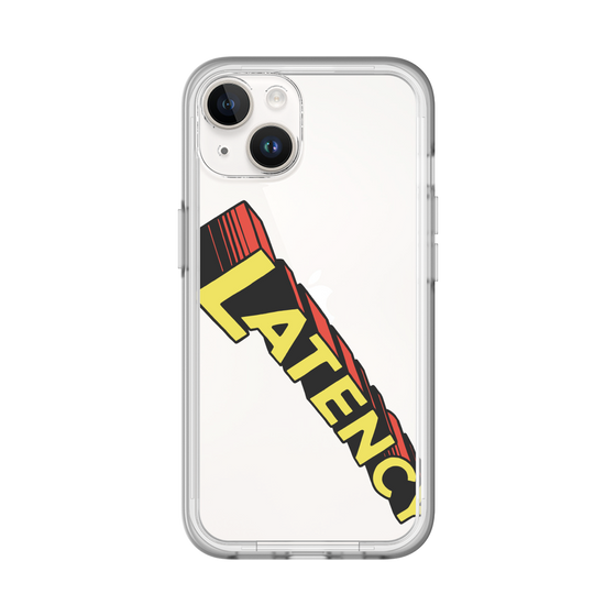 スリムプロテクションプレミアムケース［ LATENCY - Rock logo - Clear ］