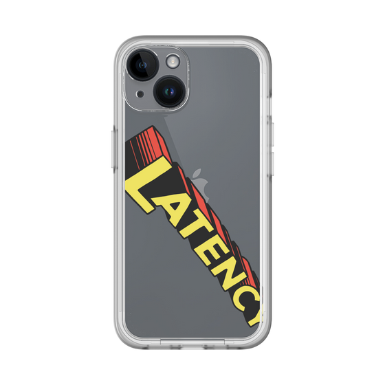 スリムプロテクションプレミアムケース［ LATENCY - Rock logo - Clear ］