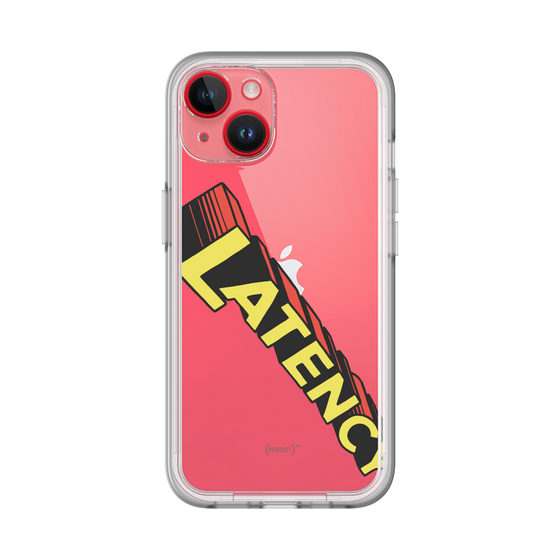 スリムプロテクションプレミアムケース［ LATENCY - Rock logo - Clear ］