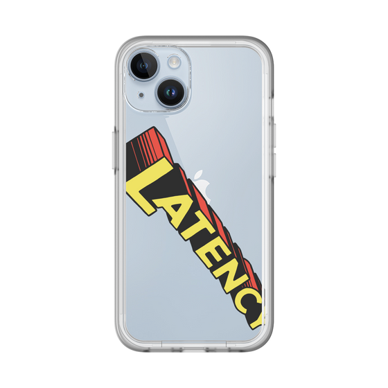スリムプロテクションプレミアムケース［ LATENCY - Rock logo - Clear ］
