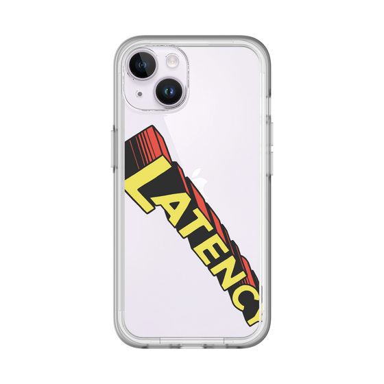 スリムプロテクションプレミアムケース［ LATENCY - Rock logo - Clear ］