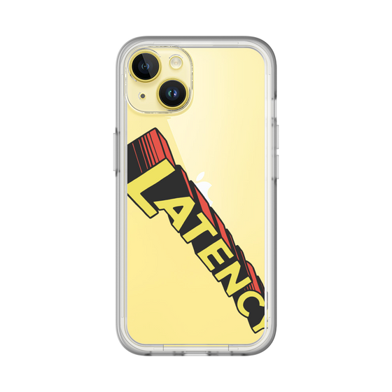 スリムプロテクションプレミアムケース［ LATENCY - Rock logo - Clear ］