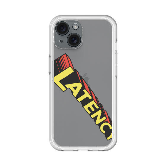 スリムプロテクションプレミアムケース［ LATENCY - Rock logo - Clear ］