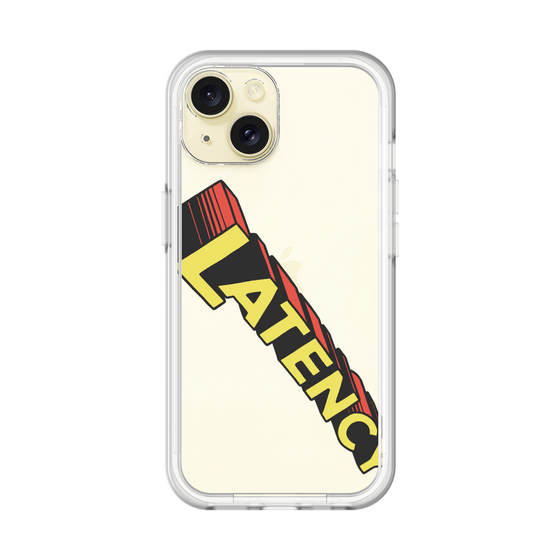 スリムプロテクションプレミアムケース［ LATENCY - Rock logo - Clear ］