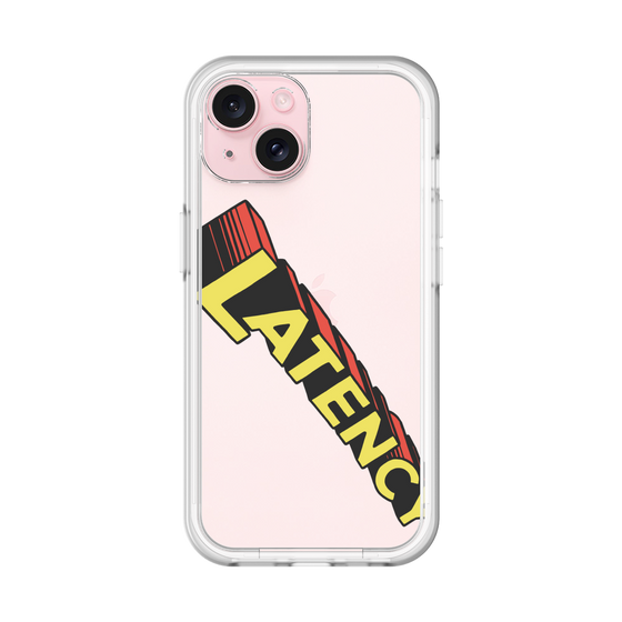 スリムプロテクションプレミアムケース［ LATENCY - Rock logo - Clear ］