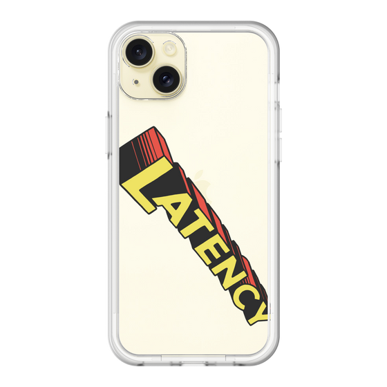 スリムプロテクションプレミアムケース［ LATENCY - Rock logo - Clear ］