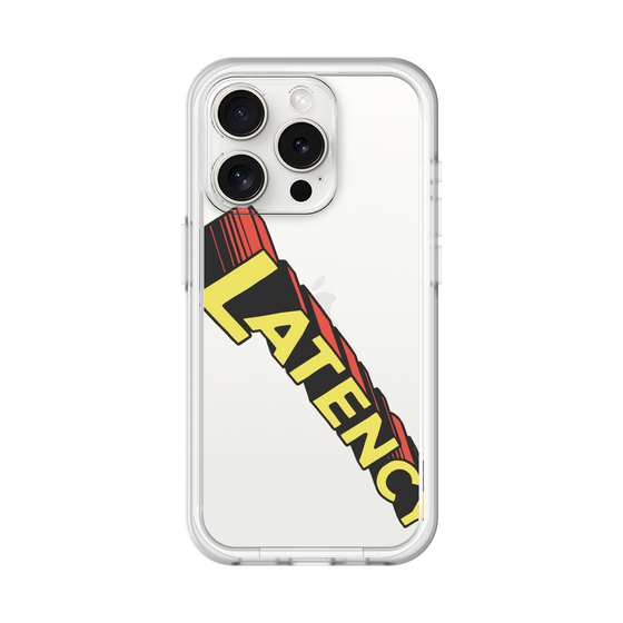 スリムプロテクションプレミアムケース［ LATENCY - Rock logo - Clear ］