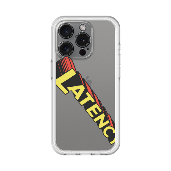 スリムプロテクションプレミアムケース［ LATENCY - Rock logo - Clear ］