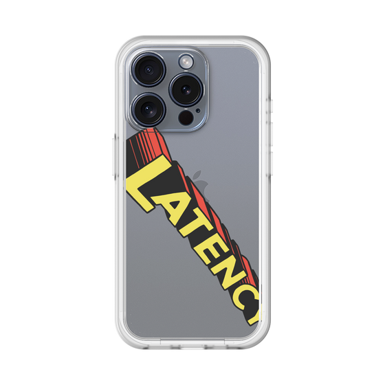 スリムプロテクションプレミアムケース［ LATENCY - Rock logo - Clear ］
