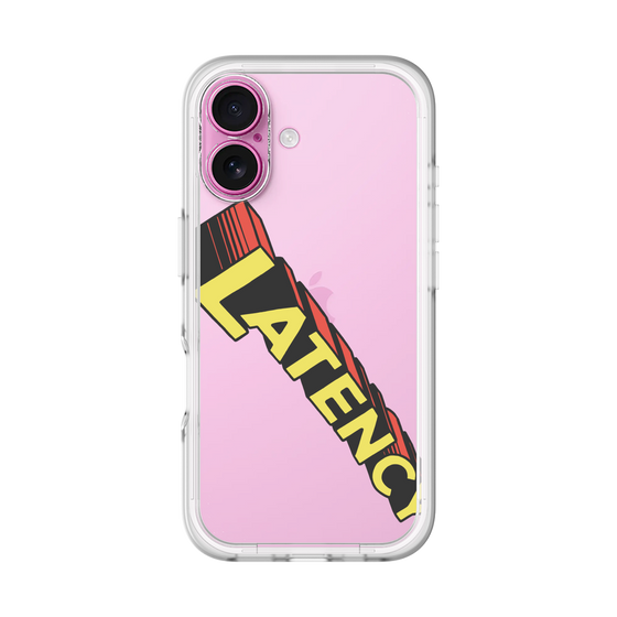 スリムプロテクションプレミアムケース［ LATENCY - Rock logo - Clear ］