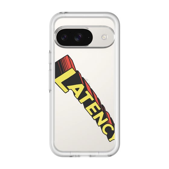 スリムプロテクションプレミアムケース［ LATENCY - Rock logo - Clear ］