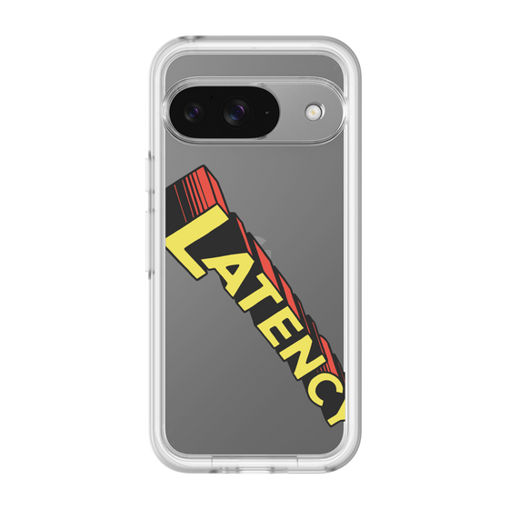 スリムプロテクションプレミアムケース［ LATENCY - Rock logo - Clear ］