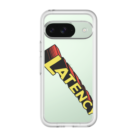スリムプロテクションプレミアムケース［ LATENCY - Rock logo - Clear ］