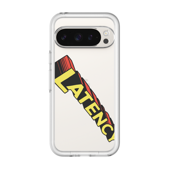 スリムプロテクションプレミアムケース［ LATENCY - Rock logo - Clear ］