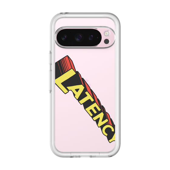 スリムプロテクションプレミアムケース［ LATENCY - Rock logo - Clear ］