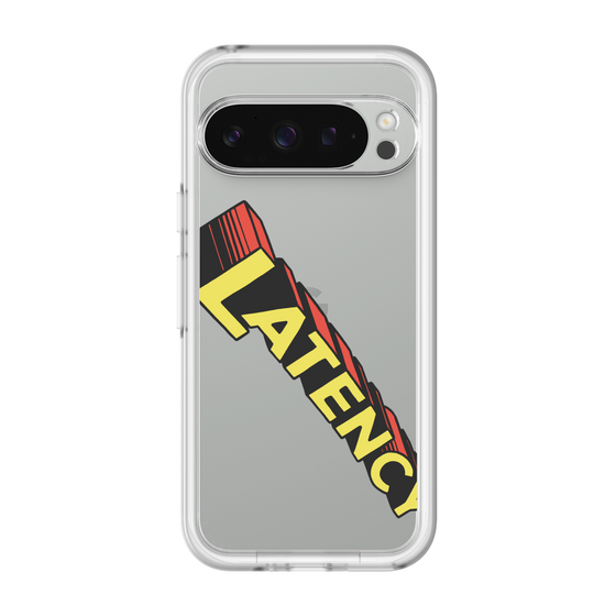 スリムプロテクションプレミアムケース［ LATENCY - Rock logo - Clear ］