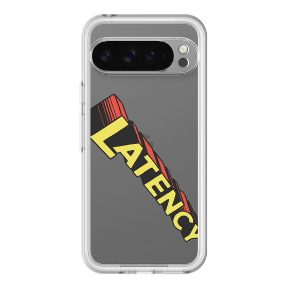 スリムプロテクションプレミアムケース［ LATENCY - Rock logo - Clear ］