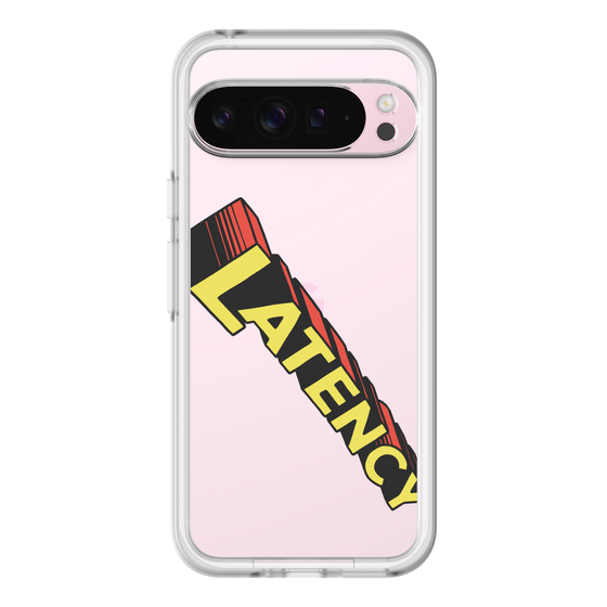スリムプロテクションプレミアムケース［ LATENCY - Rock logo - Clear ］