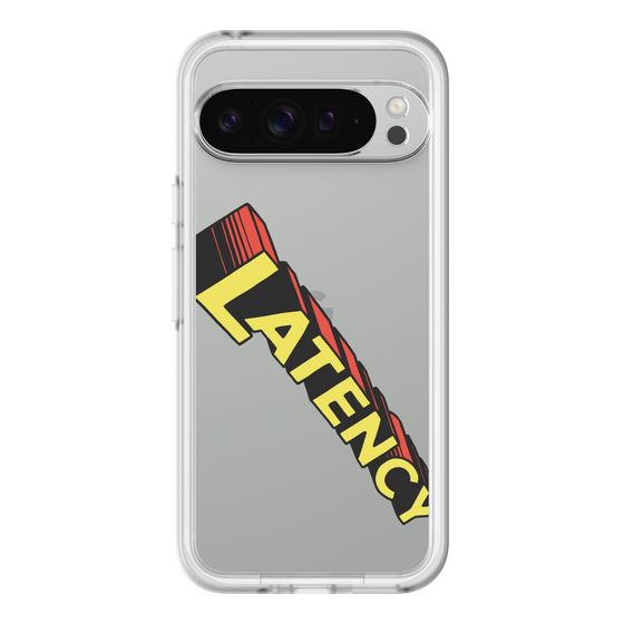 スリムプロテクションプレミアムケース［ LATENCY - Rock logo - Clear ］