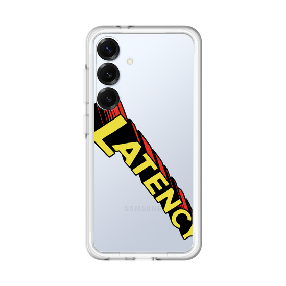 スリムプロテクションプレミアムケース［ LATENCY - Rock logo - Clear ］