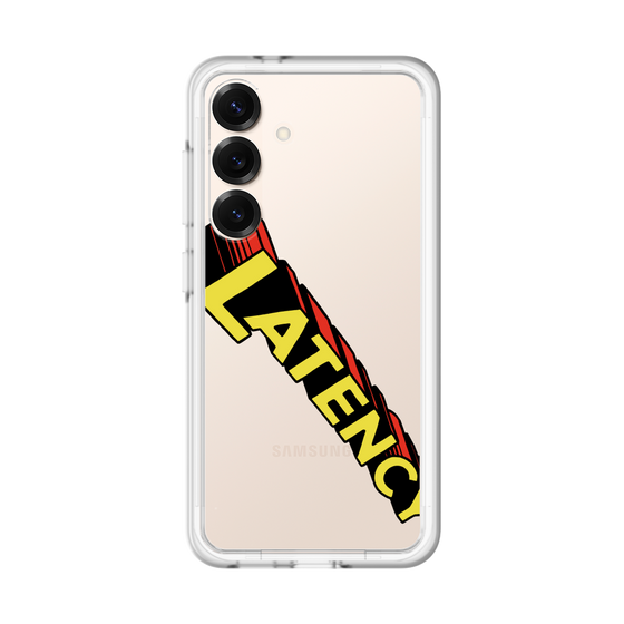 スリムプロテクションプレミアムケース［ LATENCY - Rock logo - Clear ］
