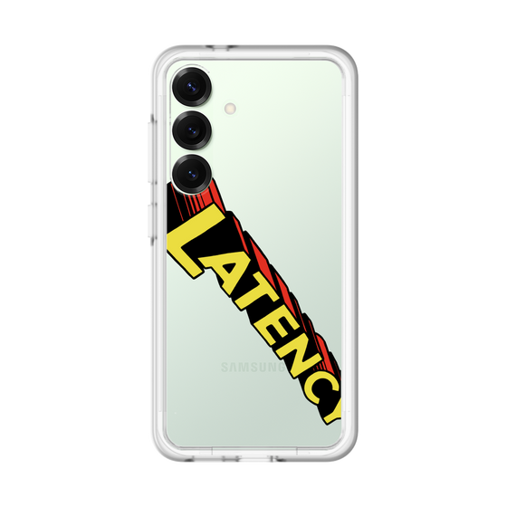 スリムプロテクションプレミアムケース［ LATENCY - Rock logo - Clear ］
