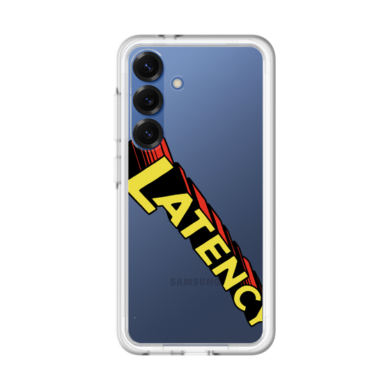 スリムプロテクションプレミアムケース［ LATENCY - Rock logo - Clear ］