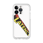 スリムプロテクションプレミアムケース［ LATENCY - Rock logo - White ］