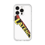 スリムプロテクションプレミアムケース［ LATENCY - Rock logo - White ］