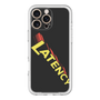 スリムプロテクションプレミアムケース［ LATENCY - Rock logo - Black ］