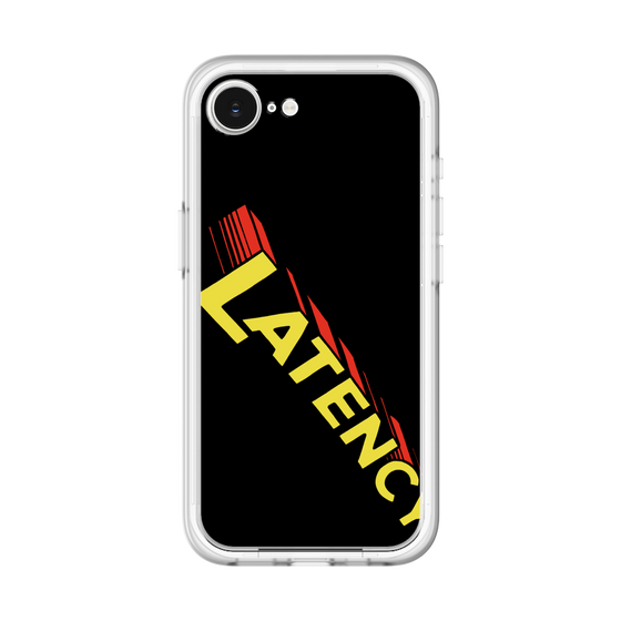 スリムプロテクションプレミアムケース［ LATENCY - Rock logo - Black ］