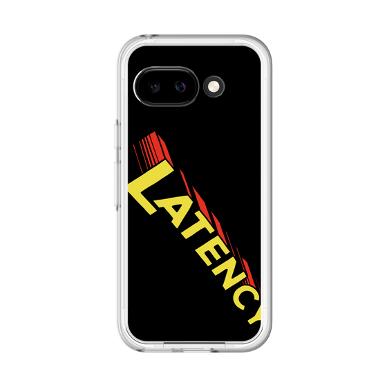スリムプロテクションプレミアムケース［ LATENCY - Rock logo - Black ］