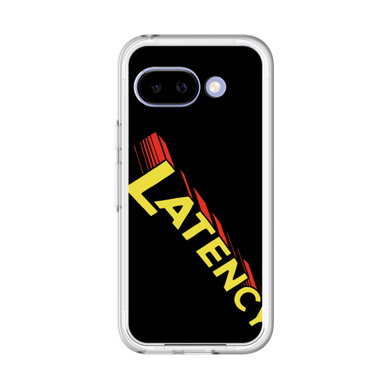 スリムプロテクションプレミアムケース［ LATENCY - Rock logo - Black ］