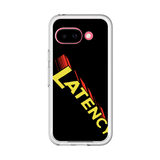 スリムプロテクションプレミアムケース［ LATENCY - Rock logo - Black ］