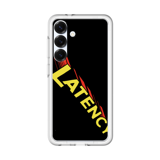 スリムプロテクションプレミアムケース［ LATENCY - Rock logo - Black ］