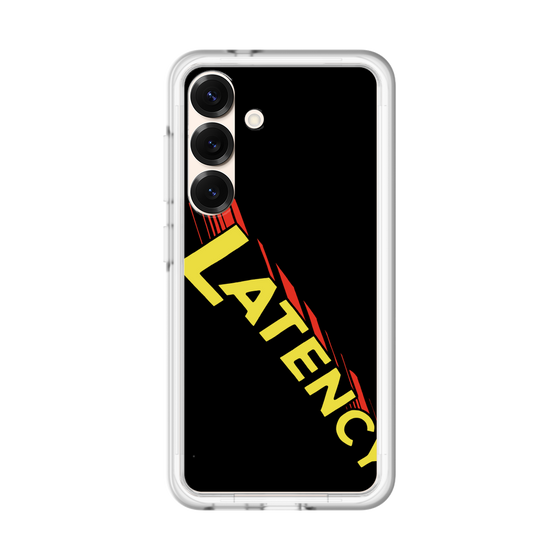 スリムプロテクションプレミアムケース［ LATENCY - Rock logo - Black ］
