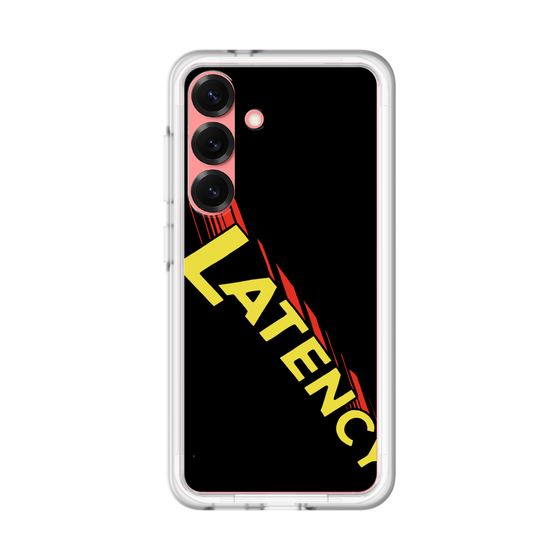 スリムプロテクションプレミアムケース［ LATENCY - Rock logo - Black ］