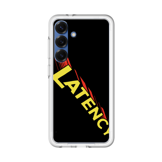 スリムプロテクションプレミアムケース［ LATENCY - Rock logo - Black ］