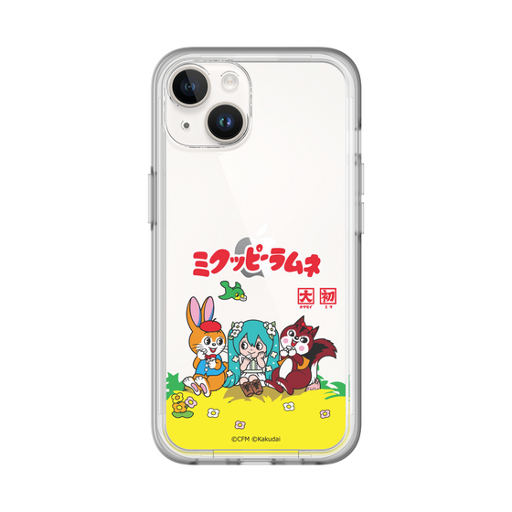 スリムプロテクションプレミアムケース［ 初音ミク×クッピーラムネ - パッケージ - クリア ］