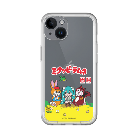 スリムプロテクションプレミアムケース［ 初音ミク×クッピーラムネ - パッケージ - クリア ］