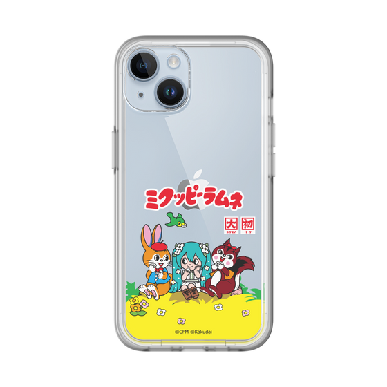 スリムプロテクションプレミアムケース［ 初音ミク×クッピーラムネ - パッケージ - クリア ］