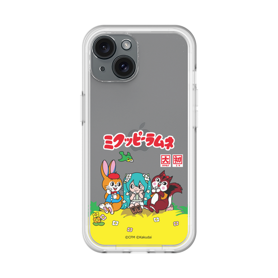 スリムプロテクションプレミアムケース［ 初音ミク×クッピーラムネ - パッケージ - クリア ］