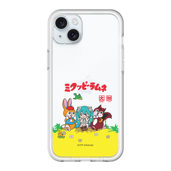 スリムプロテクションプレミアムケース［ 初音ミク×クッピーラムネ - パッケージ - クリア ］