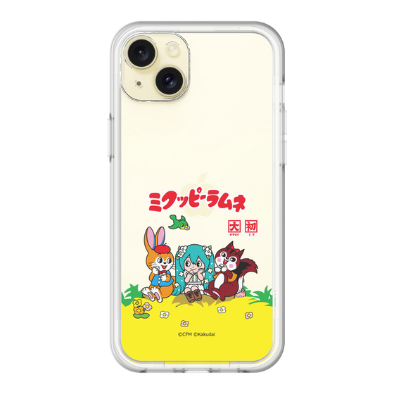 スリムプロテクションプレミアムケース［ 初音ミク×クッピーラムネ - パッケージ - クリア ］
