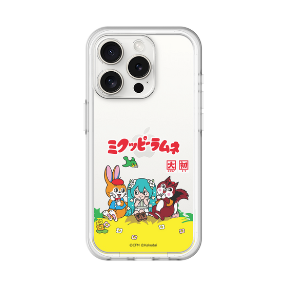 スリムプロテクションプレミアムケース［ 初音ミク×クッピーラムネ - パッケージ - クリア ］