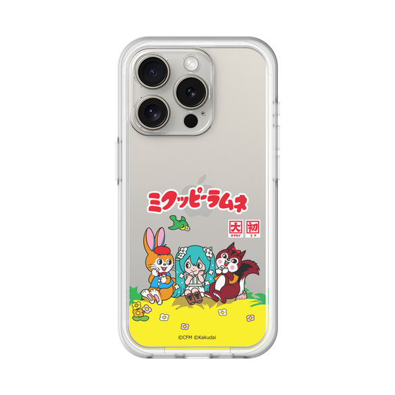 スリムプロテクションプレミアムケース［ 初音ミク×クッピーラムネ - パッケージ - クリア ］