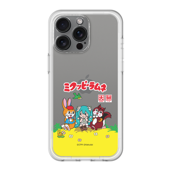 スリムプロテクションプレミアムケース［ 初音ミク×クッピーラムネ - パッケージ - クリア ］