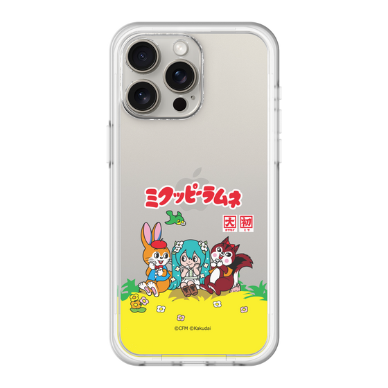 スリムプロテクションプレミアムケース［ 初音ミク×クッピーラムネ - パッケージ - クリア ］